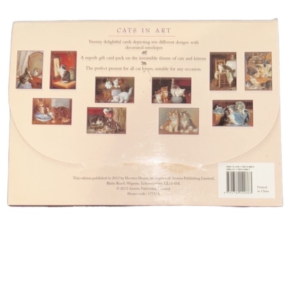 Cats in Art: A Delightful Box of High-Quality Fine Art Notecards Cards - Picture 4 of 11